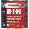 Zinsser B-I-N Shellac-Based Primer Sealer 2.5Ltr