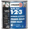 Zinsser Bulls Eye 1-2-3 Primer-Sealer 1Ltr -Harris Paint Store 10135 P