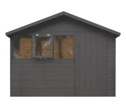 Ronseal Fence Life Plus Shed & Fence Treatment Charcoal Grey 9Ltr -Harris Paint Store 121GX A3