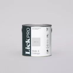 LickPro Eggshell Grey 14 Emulsion Paint 2.5Ltr
