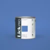 LickPro Eggshell Blue 19 Emulsion Paint 2.5Ltr -Harris Paint Store 168JY P