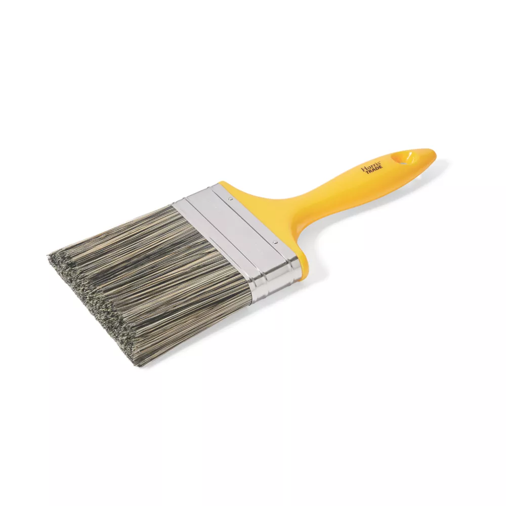 Harris Trade Flat Masonry Brush 4" Harris Trade Flat Masonry Brush 4" -Harris Paint Store 1807X A1