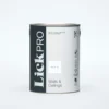 LickPro Eggshell White 10 Emulsion Paint 5Ltr -Harris Paint Store 247JY P