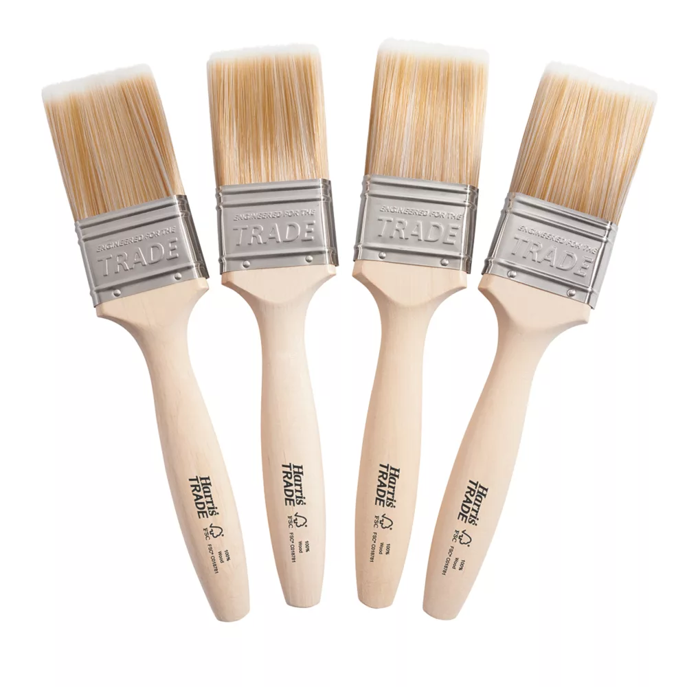 Harris Trade Fine-Tip Brushes 2" 4 Pack Harris Trade Fine-Tip Brushes 2" 4 Pack -Harris Paint Store 2675X P