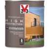 V33 High-Protection Exterior Woodstain Satin Golden Oak 2.5Ltr -Harris Paint Store 278JY P