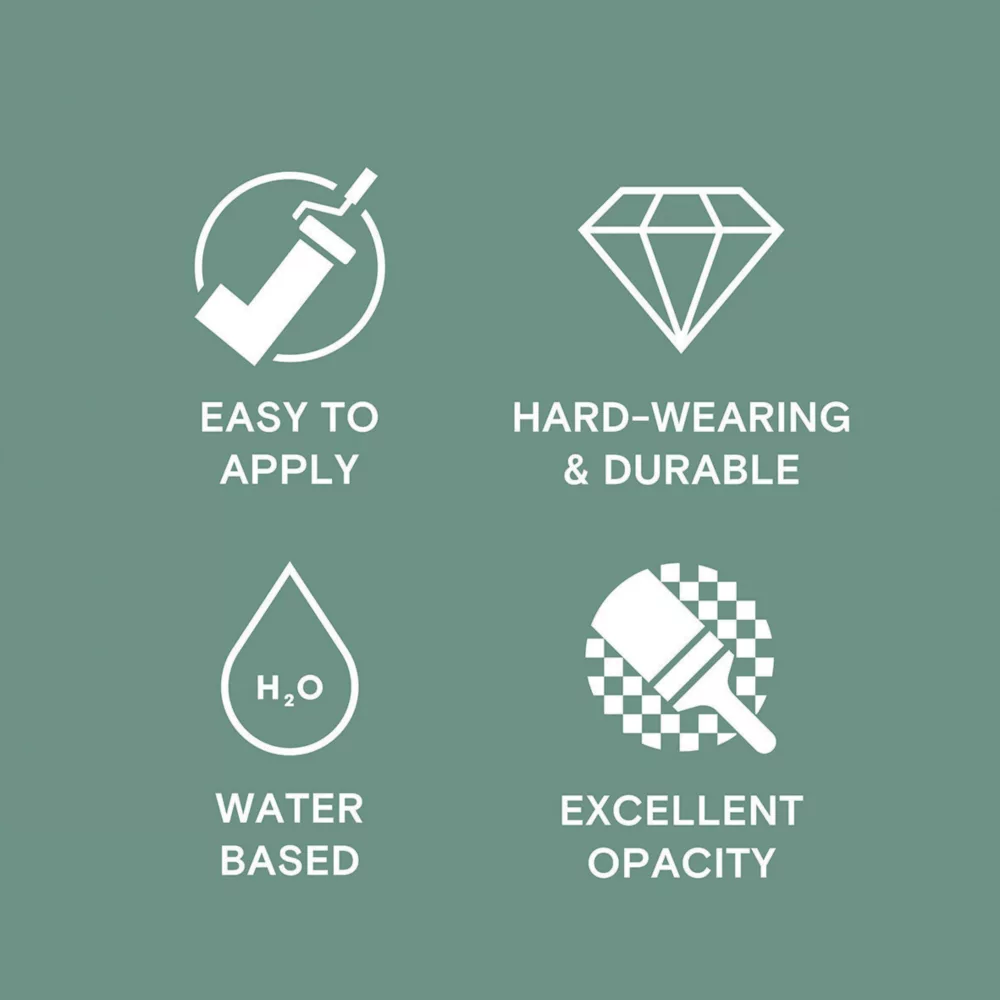 LickPro Eggshell Teal 05 Emulsion Paint 2.5Ltr LickPro Eggshell Teal 05 Emulsion Paint 2.5Ltr -Harris Paint Store 281JX A4