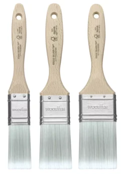 Wooster Silver Tip Paintbrushes 3 Piece Set