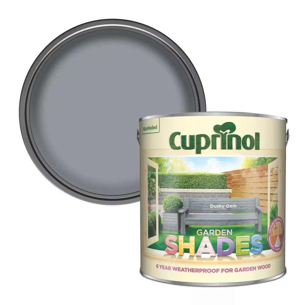 Cuprinol Garden Shades Wood Paint Matt Dusky Gem 2.5Ltr Cuprinol Garden Shades Wood Paint Matt Dusky Gem 2.5Ltr -Harris Paint Store 3148H P