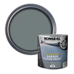 Ronseal Diamond Hard Garage Floor Paint Slate 2.5Ltr 4 Ronseal Diamond Hard Garage Floor Paint Slate 2.5Ltr -Harris Paint Store 36047 A2
