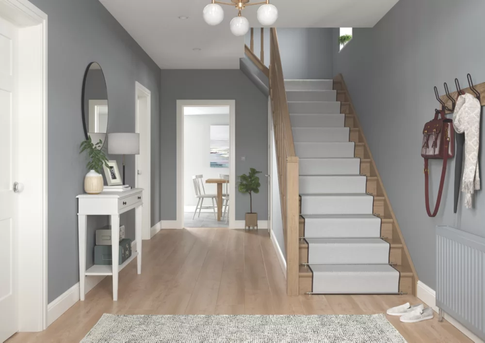 Dulux Matt Natural Slate Emulsion Paint 2.5Ltr Dulux Matt Natural Slate Emulsion Paint 2.5Ltr -Harris Paint Store 3654K A3