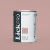 LickPro Matt Pink 09 Emulsion Paint 5Ltr -Harris Paint Store 389JY P
