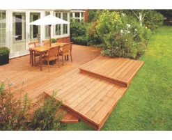 Ronseal Quick Drying Decking Stain Country Oak 2.5Ltr -Harris Paint Store 410VT A3