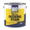 No Nonsense Anti-Slip Quick-Drying Decking Stain Ash 2.5Ltr -Harris Paint Store 4115X P