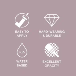 LickPro Eggshell Purple 01 Emulsion Paint 5Ltr -Harris Paint Store 423JY A4