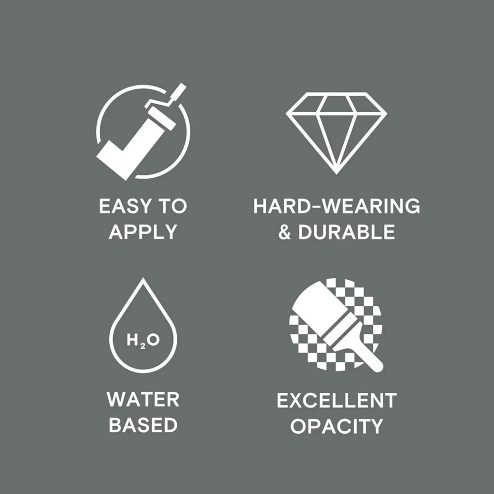 LickPro Matt Grey 07 Emulsion Paint 2.5Ltr LickPro Matt Grey 07 Emulsion Paint 2.5Ltr -Harris Paint Store 444JY A4