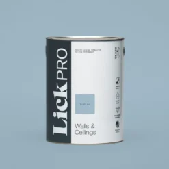 LickPro Eggshell Blue 04 Emulsion Paint 5Ltr
