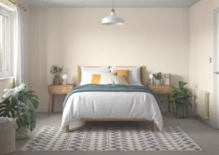 Dulux EasyCare Matt Magnolia Emulsion Paint 2.5Ltr -Harris Paint Store 4561T A5