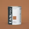 LickPro Matt Orange 02 Emulsion Paint 5Ltr -Harris Paint Store 465JY P