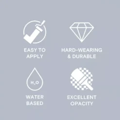 LickPro Matt Purple 07 Emulsion Paint 2.5Ltr -Harris Paint Store 472JY A4