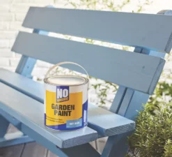 No Nonsense Garden Colour Wood Paint Semi-Matt Sky Blue 2.5Ltr -Harris Paint Store 5039X A2