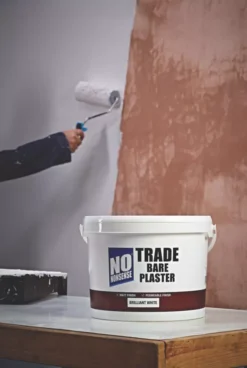 No Nonsense Trade Bare Plaster Paint Brilliant White 10Ltr -Harris Paint Store 51004 A1