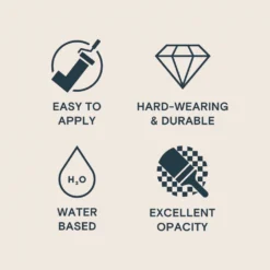 LickPro Matt White 06 Emulsion Paint 2.5Ltr -Harris Paint Store 516JY A4