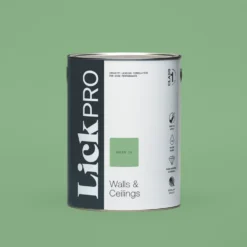 LickPro Eggshell Green 16 Emulsion Paint 5Ltr