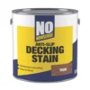 No Nonsense Anti-Slip Quick-Drying Decking Stain Teak 2.5Ltr -Harris Paint Store 5261X P