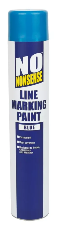 No Nonsense Line Marking Paint Blue 750ml