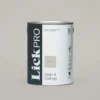 LickPro Matt Grey 03 Emulsion Paint 5Ltr -Harris Paint Store 530JY P