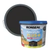 Ronseal Fence Life Plus Shed & Fence Treatment Tudor Black Oak 9Ltr -Harris Paint Store 5325X P