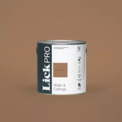 LickPro Matt Brown 02 Emulsion Paint 2.5Ltr