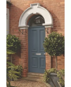 Ronseal 10-Year Exterior Wood Paint Satin Grey 750ml -Harris Paint Store 579FF A3