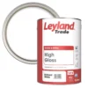 Leyland Trade High Gloss Brilliant White Trim Paint 5Ltr 1 Leyland Trade High Gloss Brilliant White Trim Paint 5Ltr -Harris Paint Store 60193 P