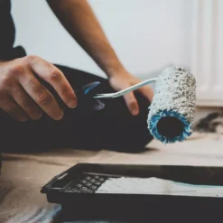 Harris Trade Emulsion Jumbo Mini Roller Sleeves Emulsion 4" X 40mm 5 Pack 6 Harris Trade Emulsion Jumbo Mini Roller Sleeves Emulsion 4" X 40mm 5 Pack -Harris Paint Store 6261X A4