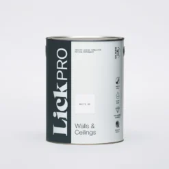 LickPro Eggshell White 09 Emulsion Paint 5Ltr