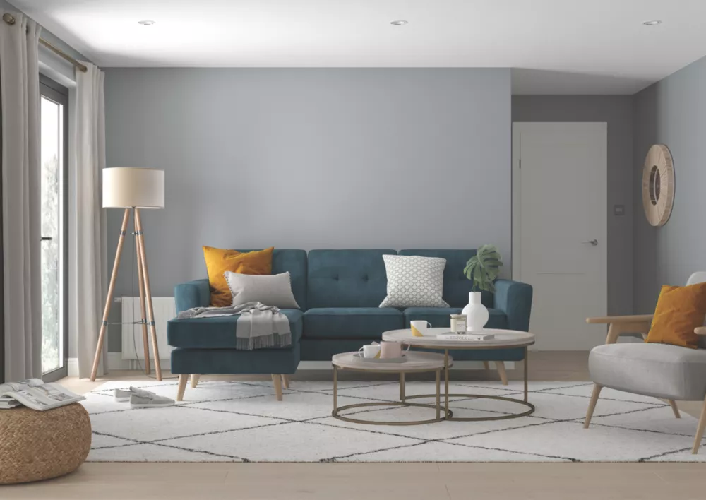 Dulux Matt Warm Pewter Emulsion Paint 2.5Ltr Dulux Matt Warm Pewter Emulsion Paint 2.5Ltr -Harris Paint Store 66233 A2