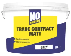 No Nonsense Matt Grey Emulsion Paint 10Ltr