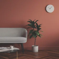 LickPro Eggshell Red 01 Emulsion Paint 2.5Ltr -Harris Paint Store 664JY A5