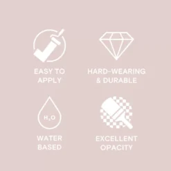 LickPro Eggshell Pink 07 Emulsion Paint 5Ltr -Harris Paint Store 710JY A4