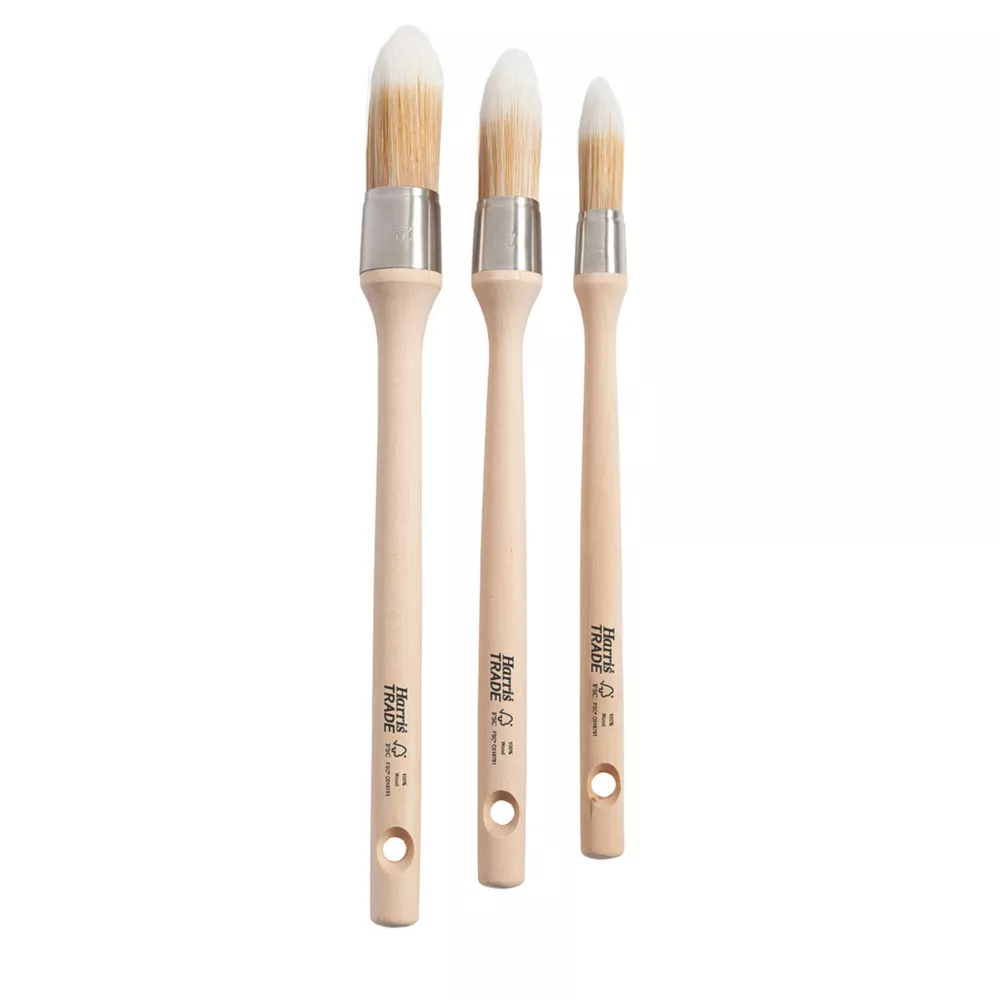 Harris Trade Waxing Sash Brushes 3 Piece Set Harris Trade Waxing Sash Brushes 3 Piece Set -Harris Paint Store 7132X P