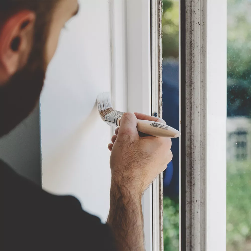 Harris Trade Fine-Tip Brush 1" Harris Trade Fine-Tip Brush 1" -Harris Paint Store 7814X A2