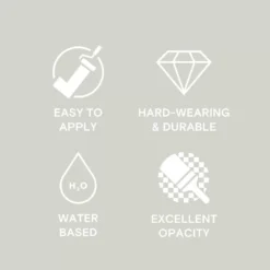 LickPro Eggshell Grey 02 Emulsion Paint 5Ltr 6 LickPro Eggshell Grey 02 Emulsion Paint 5Ltr -Harris Paint Store 802JY A4