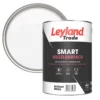 Leyland Trade Smart Eggshell Brilliant White Emulsion Smart Multi-Surface Paint 5Ltr -Harris Paint Store 815PT P