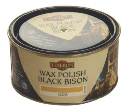 Liberon Black Bison Paste Wax Satin To Gloss Clear 500ml