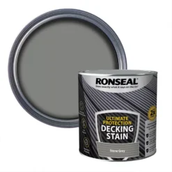 Ronseal Ultimate Protection Decking Stain Stone Grey 2.5Ltr