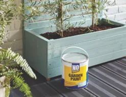 No Nonsense Garden Colour Wood Paint Semi-Matt Meadow Grass 2.5Ltr -Harris Paint Store 8663X A2