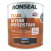 Ronseal Trade 10 Year Woodstain Satin Dark Oak 2.5Ltr -Harris Paint Store 866KH P