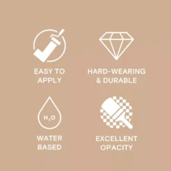 LickPro Eggshell Beige 07 Emulsion Paint 2.5Ltr -Harris Paint Store 869JY A4