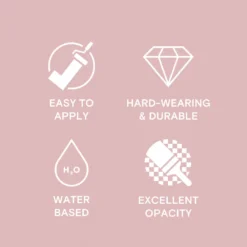 LickPro Matt Pink 05 Emulsion Paint 2.5Ltr -Harris Paint Store 885JY A4